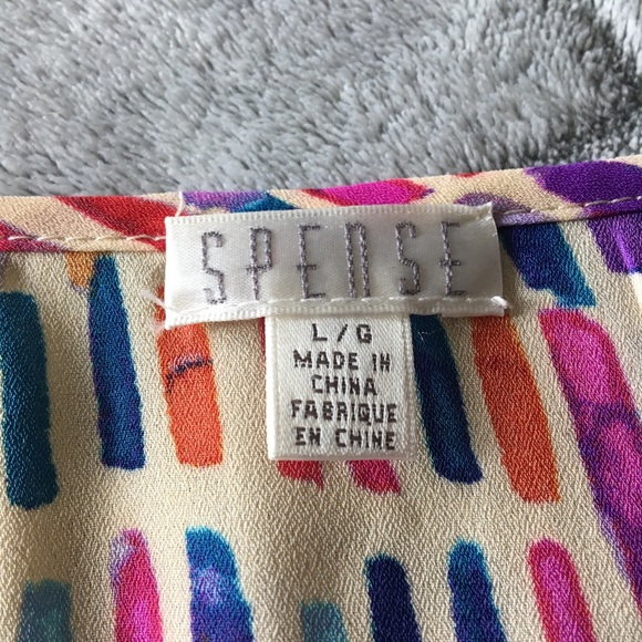 Abstract Watercolor Top - Picture 6 of 7